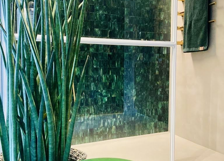badkamer groen kleuraccent